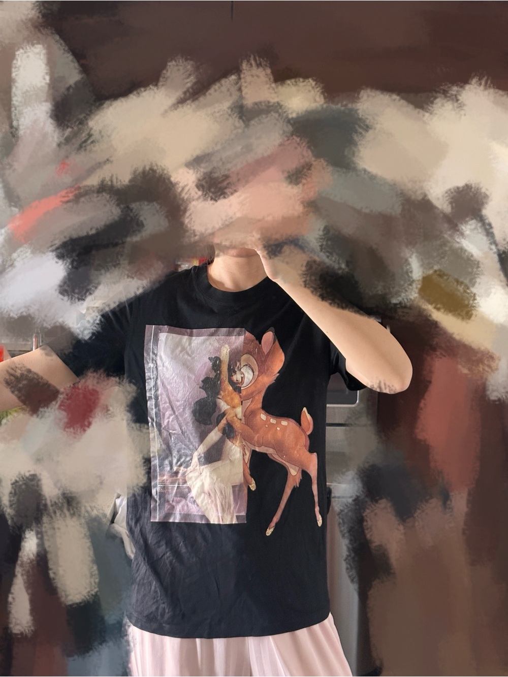 Givenchy Bambi Graphic T-Shirt – Black, Size S